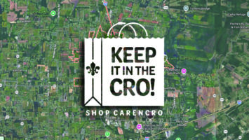 Keep It in the Cro, Shop Local, Shop Local Carencro, From the Crow