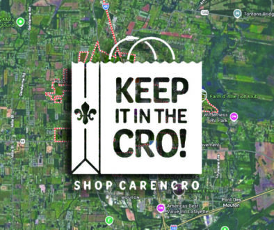Keep It in the Cro, Shop Local, Shop Local Carencro, From the Crow