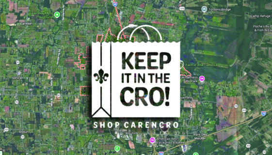 Keep It in the Cro, Shop Local, Shop Local Carencro, From the Crow